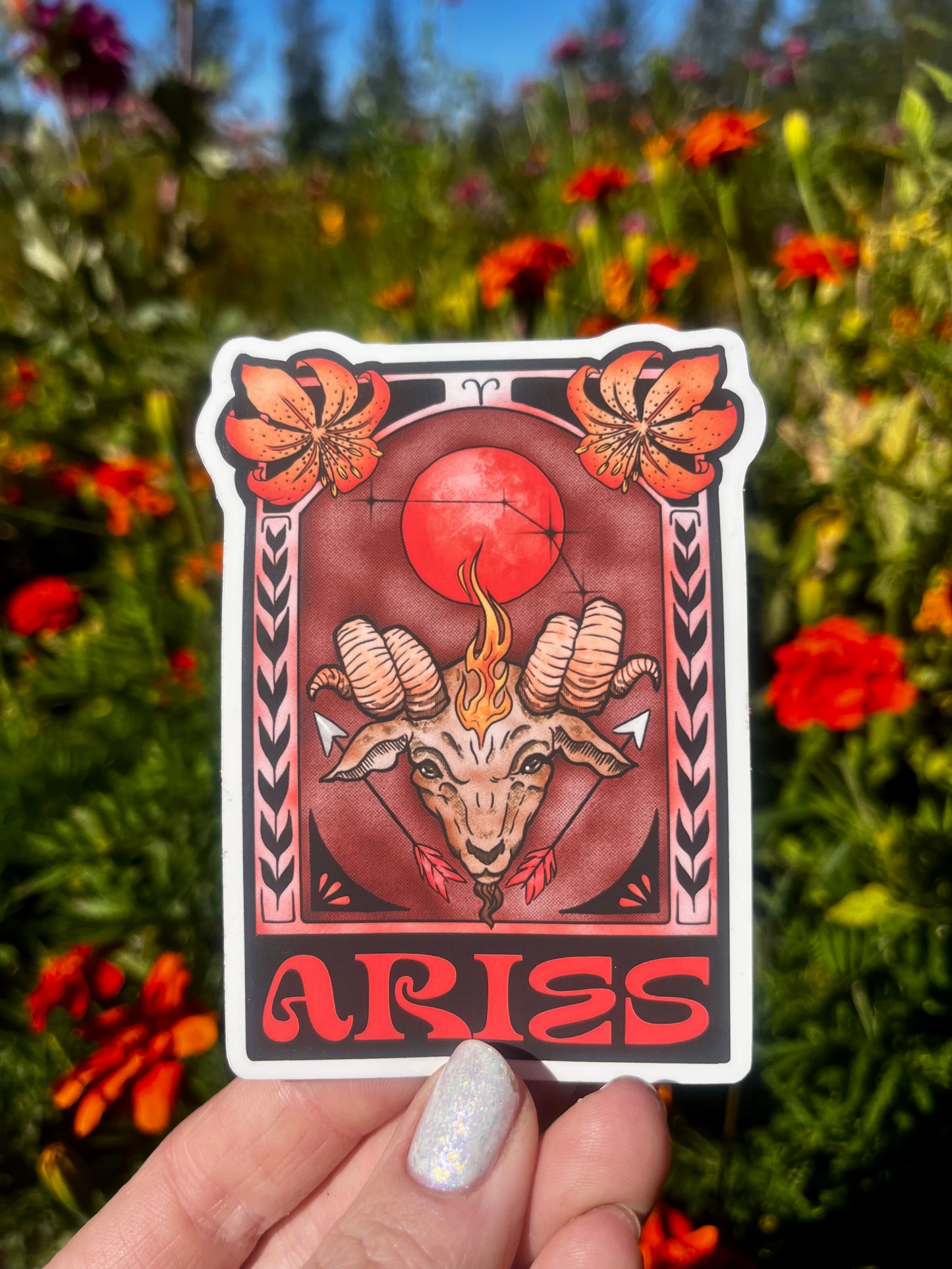 ARIES STICKER