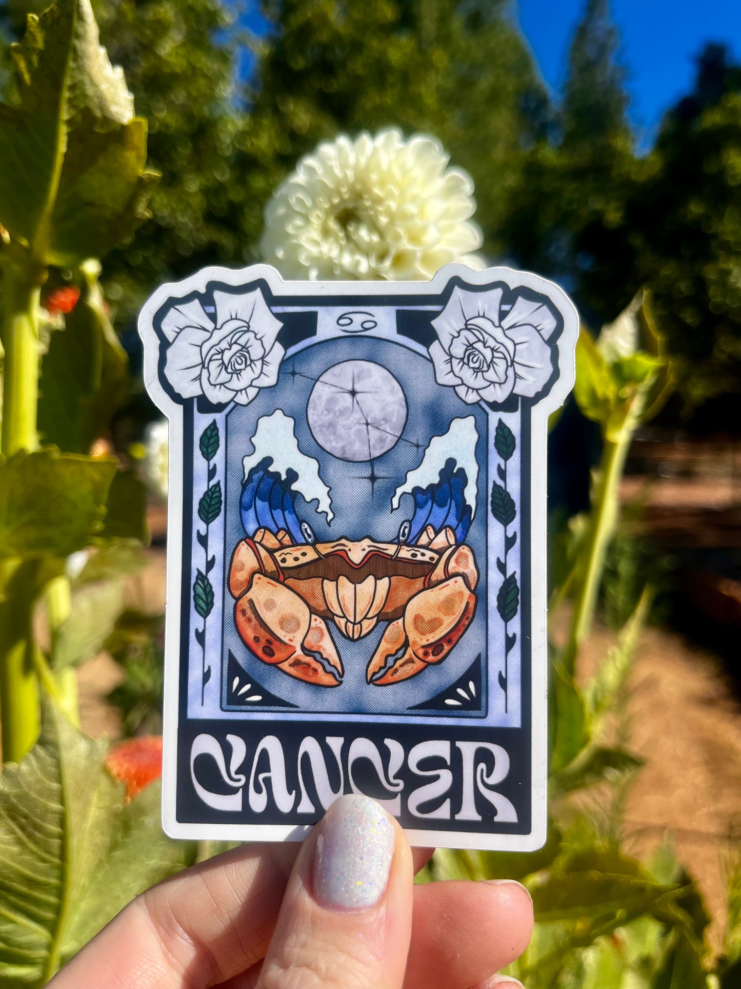 CANCER STICKER