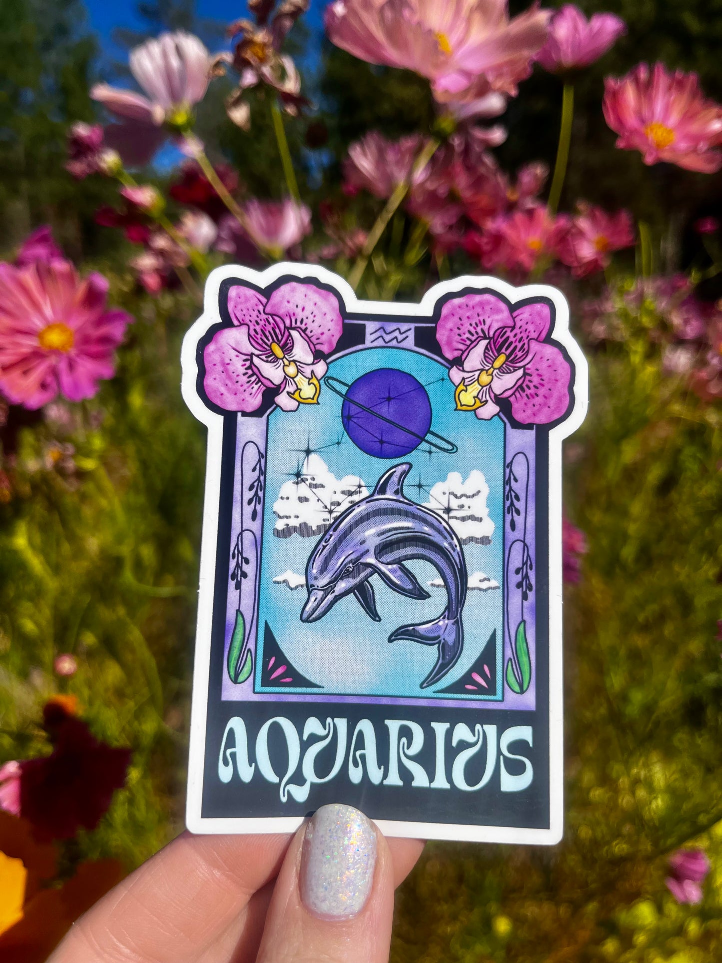 AQUARIUS STICKER
