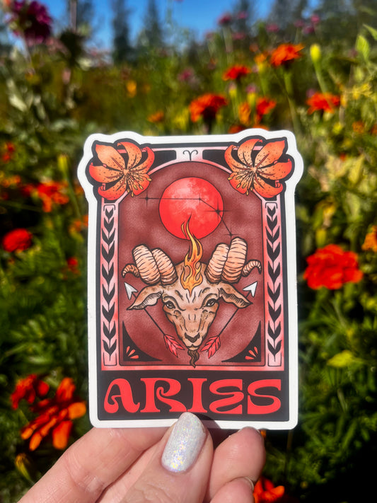 ARIES STICKER