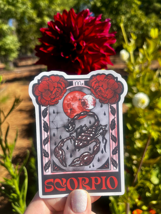 SCORPIO STICKER