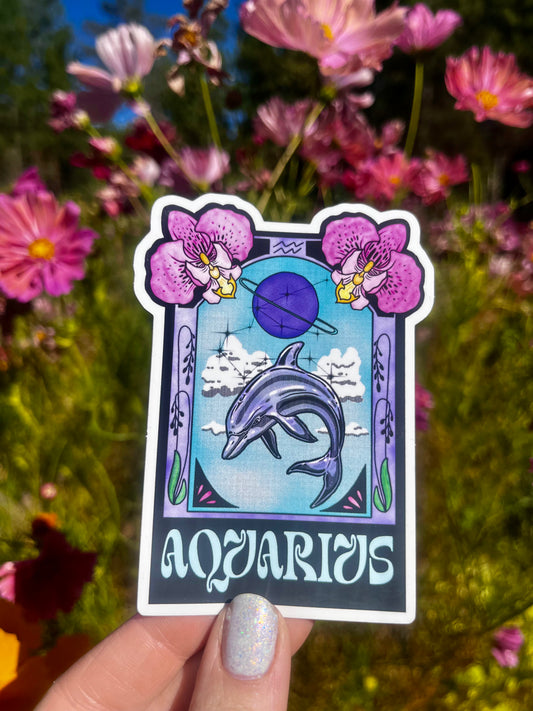 AQUARIUS STICKER