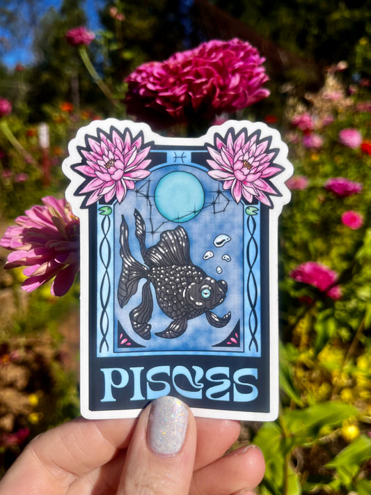 PISCES STICKER