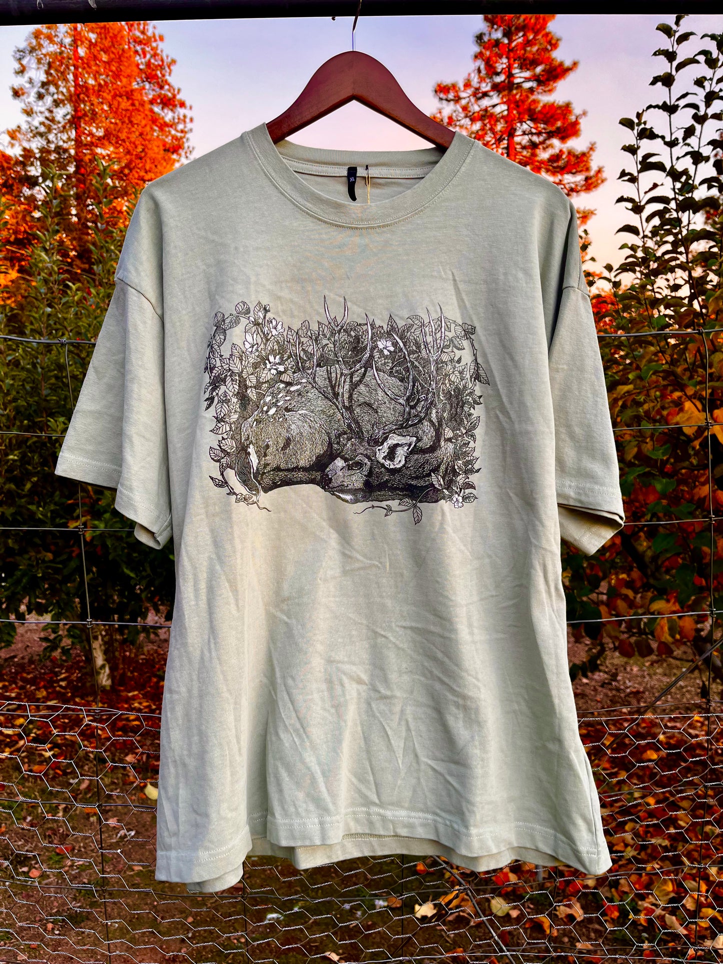 Stillness Tee in Sage Green